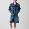 10,5" Baggy denim-snekker Shorts