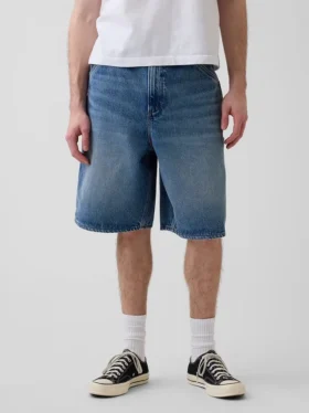 10,5″ Baggy denim-snekker Shorts
