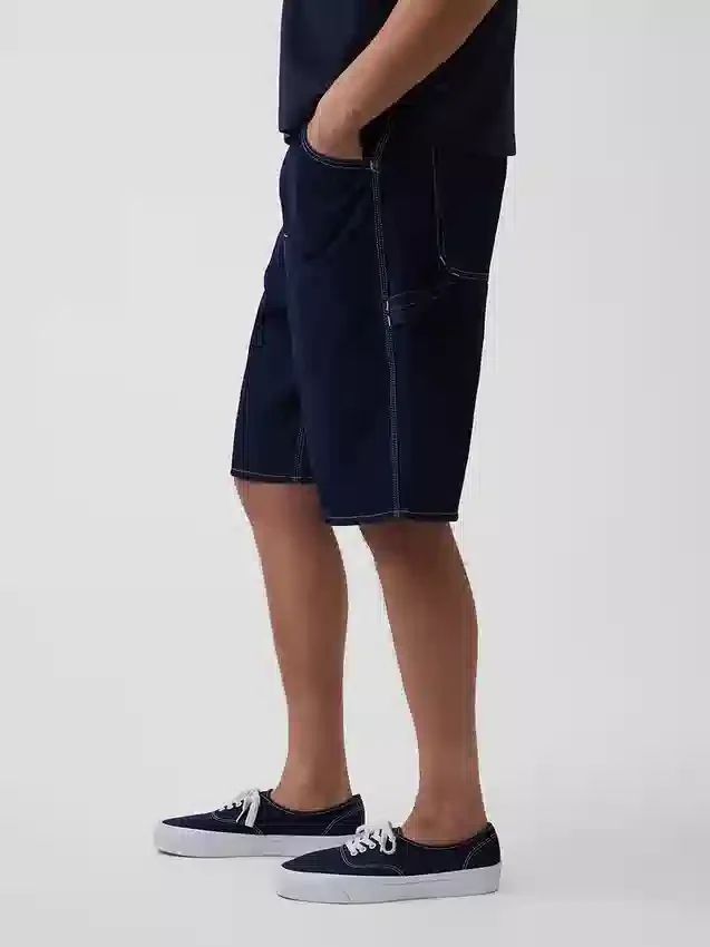 10,5" Baggy denim-snekker Shorts