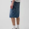 10,5" Baggy denim-snekker Shorts