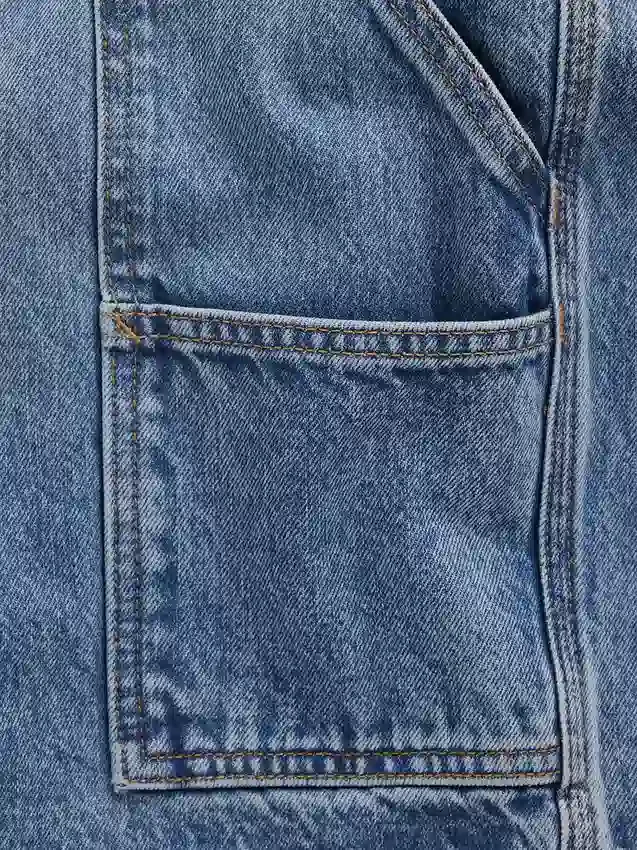 10,5" Baggy denim-snekker Shorts
