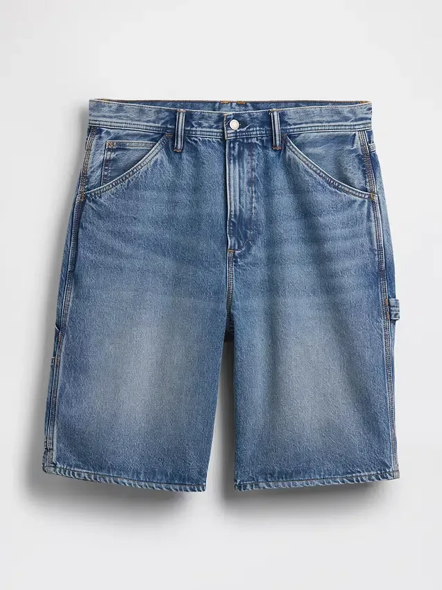 10,5" Baggy denim-snekker Shorts