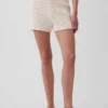 100 % bomull, heklet, enkle Shorts