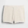 100 % bomull, heklet, enkle Shorts
