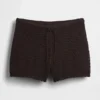 100 % bomull, heklet, enkle Shorts