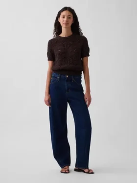 100 % bomullsgenser i heklet stil