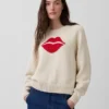 100 % bomullsgenser med «Kiss»-raglan