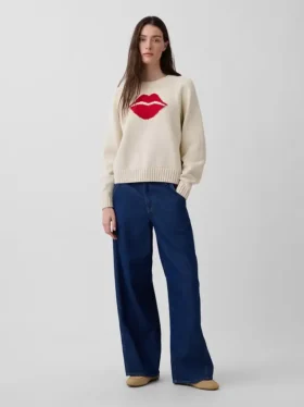 100 % bomullsgenser med «Kiss»-raglan