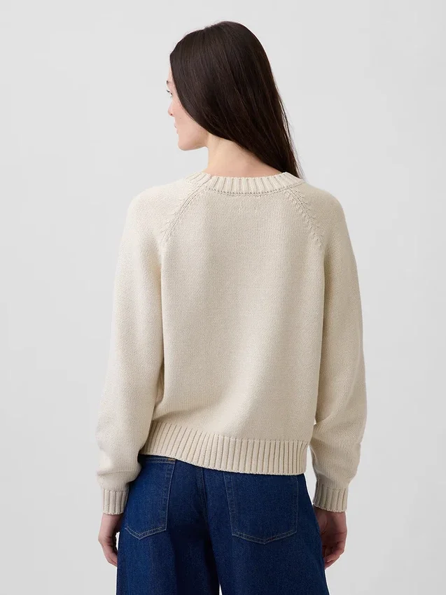 100 % bomullsgenser med «Kiss»-raglan