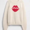 100 % bomullsgenser med «Kiss»-raglan