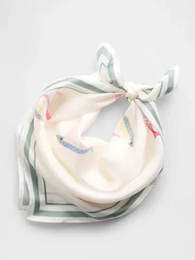 100 % silke, oversized bandana
