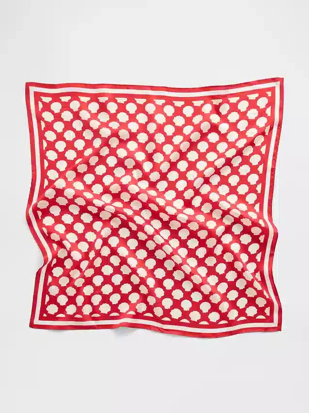 100 % silke, oversized bandana