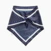 100 % silke, oversized trekantet bandana-skjerf
