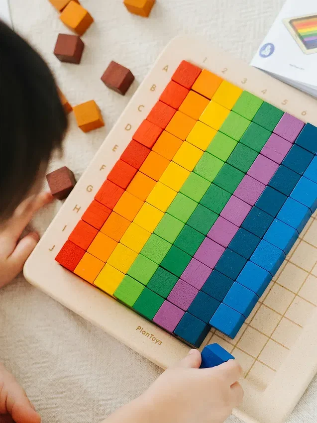 100 tellekuber – sett for matematikkferdigheter