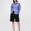 11" Mid Rise Longline-jeansshorts