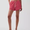 3,5" avslappede shorts i frotté
