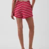 3,5" avslappede shorts i frotté