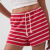 3,5" avslappede shorts i frotté