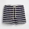 3,5" avslappede shorts i frotté