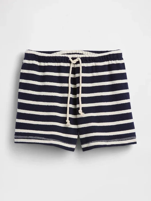 3,5" avslappede shorts i frotté