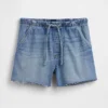3,5” lavt sittende, lette denimshorts