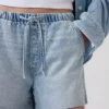 3,5” ultramyke, lavt sittende, komfortable denim Shorts
