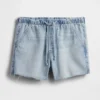 3,5” ultramyke, lavt sittende, komfortable denim Shorts