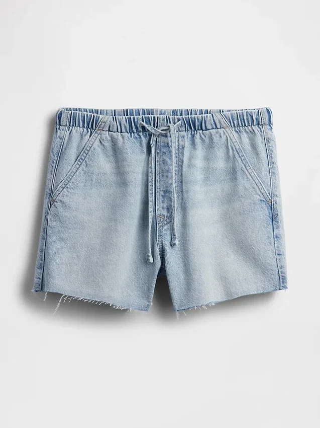 3,5” ultramyke, lavt sittende, komfortable denim Shorts