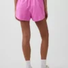3" strikkede shorts med delfin-kant