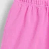 3" strikkede shorts med delfin-kant