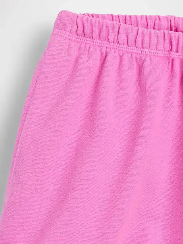 3" strikkede shorts med delfin-kant