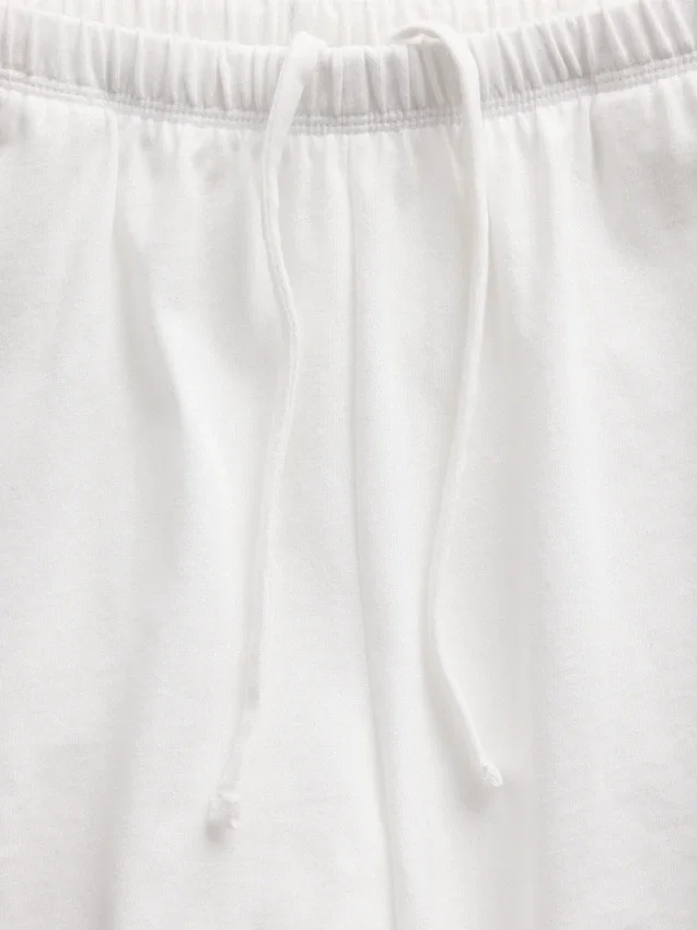 3" strikkede shorts med delfin-kant