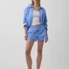 4" boxershorts i seersucker-rutemønster