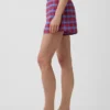 4" boxershorts i seersucker-rutemønster