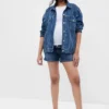 4" Mammaklær-shorts med hel panel