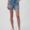 4" midje, ultramyke, avslappede Shorts med avkuttet kant
