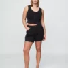 4" midje, ultramyke, avslappede Shorts med avkuttet kant