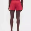 4" Shorts i linblanding med middels høy midje