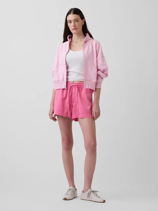 4" ultrasofte denim-Shorts