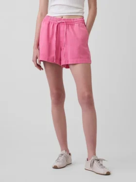 4″ ultrasofte denim-Shorts