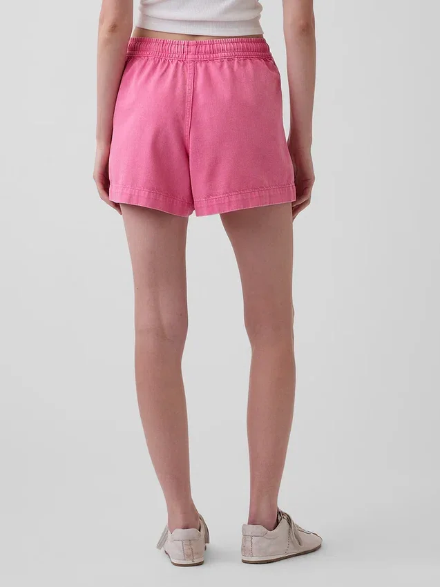 4" ultrasofte denim-Shorts