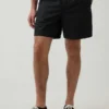 5,5" avslappede shorts i linblanding
