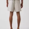 5,5" avslappede shorts i linblanding