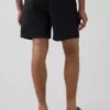 5,5" avslappede shorts i linblanding