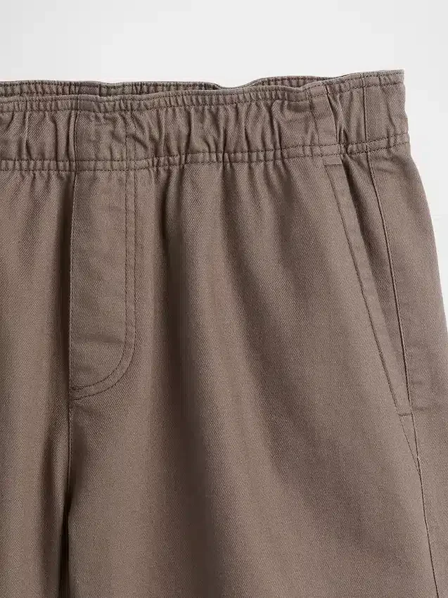 5,5" avslappede shorts i linblanding