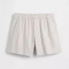 5,5" avslappede shorts i linblanding