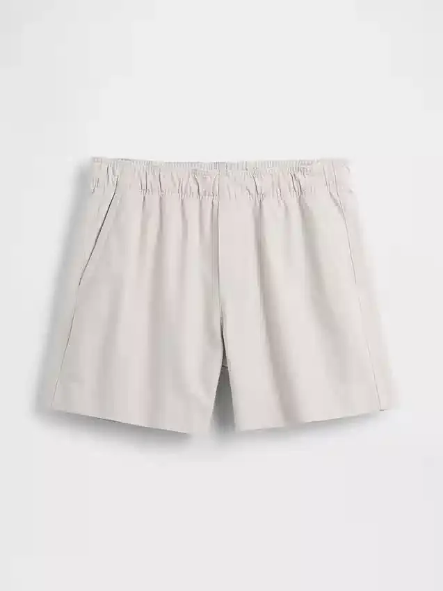 5,5" avslappede shorts i linblanding