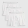 5" boxershorts i økologisk stretchbomull (3-pakning)