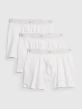 5" boxershorts i økologisk stretchbomull (3-pakning)