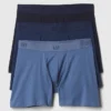 5" boxershorts i økologisk stretchbomull (3-pakning)